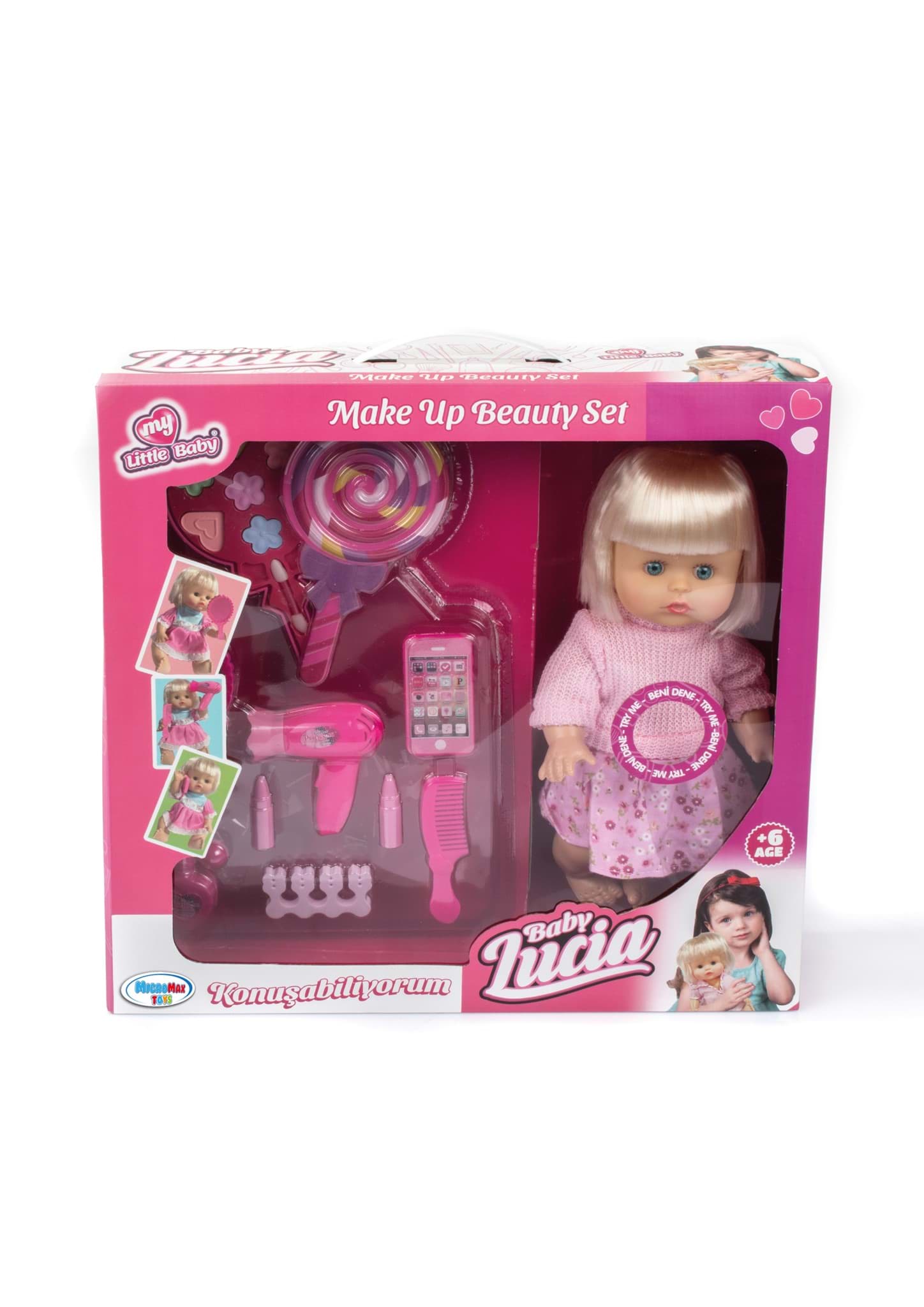 MAKYAJ-SETLİ-TÜRKÇE-MÜZİKLİ-BEBEK resmi